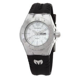 FX03802B NWT Technomarine Fashion Ladies Quartz Steel Authentic Watch